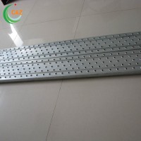 BS1139 250mm Galvanized Scaffolding Steel Toe Board Laminated Metal Plank for Sale