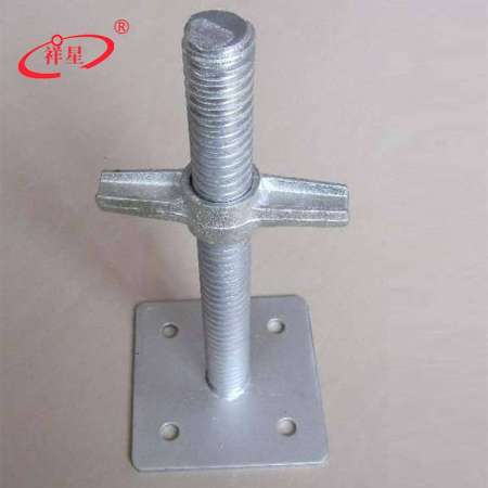 Quick installation scaffold components Q235 steel base jack