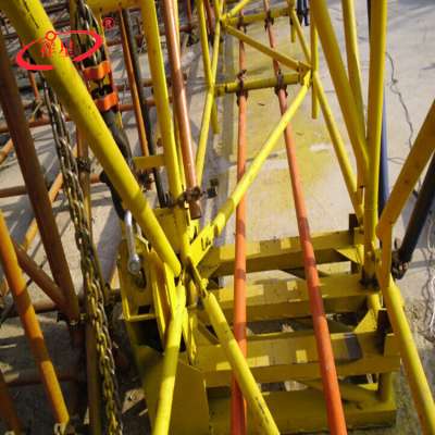 Heavy duty outdoor painted steel self lifting scaffolding